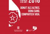 Cartell de l’acte central de celebració del Dia Mundial del Donant de Sang