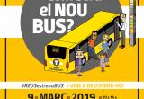 Cartell jornada presentació nous busos Reus Transport 2019