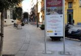 Cartell ZBE al raval de Santa Anna