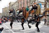 Imatge de l'espectacle de recreació contemporània Caballos de Menorca Imatge de l'espectacle de recreació contemporània Caballos de Menorca