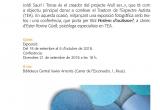 Cartell activitats sobre autisme a la BCR