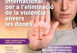 Cartell Dia Internacional Eliminació Violència envers les Dones Reus 2018