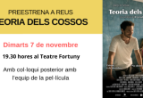 Cartell preestrena Teoria dels Cossos