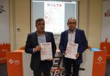 El regidor Jordi Cervera (esq.) i el director de la Volta, Carles Ferran