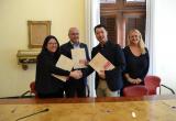Signatura de l'acord de promoció de la ciutat a la Xina