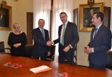 Imatge acord patrocini Reale per Trapezi