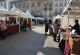 Imatge del Mercat d'Artesania de la plaça d'Evarist Fàbregas