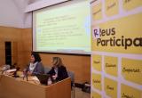 Imatge d'arxiu del procés de presentació de projectes candidats als Pressupostos participatius de 2018, el març de 2018