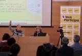 Imatge d'arxiu d'un taller participatiu a l'antic hospital el març passat a l'edició 2018 dels Pressupostos participatius