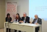 Imatge de la presentació del fons Xavier Amorós a l'Arxiu Municipal de Reus