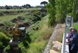 L’Ajuntament inicia els treballs de neteja del barranc de la Mina, al pas per Sol i Vista