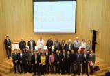 Foto de grup dels signants i les adhesions al Pacte de Salut
