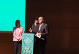 Foto de la inauguració del Congrés Internacional de la Bicicleta