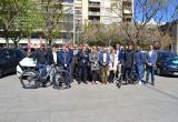 Foto de la roda de premsa amb els expositors