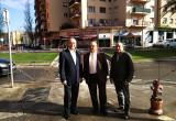 Foto de la visita d'aquest 2 de maig al barri Juroca Foto de la visita d'aquest 2 de maig al barri Juroca