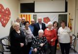 Imatge de l'acte de reconeixement a les persones de 80 anys del Casal Municipal de Gent Gran Sant Bernat Calbó Imatge de l'acte de reconeixement a les persones de 80 anys del Casal Municipal de Gent Gran Sant Bernat Calbó