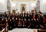 Imatge de la recepció a l'equip de patinatge del Reus Deportiu Imatge de la recepció a l'equip de patinatge del Reus Deportiu