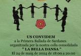 Cartell de la ballada de sardanes Colla Sardanista la Bella Dansa