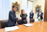 Signatura del protocol marc entre l’Ajuntament de Reus i la URV