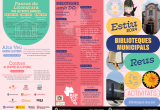 Programació d'estiu a les Biblioteques Municipals de Reus