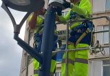 Instal·lació dels sensors de qualitat de l'aire de la ZBE