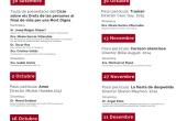 Cartell del cicle de cinema Dret a una mort digna