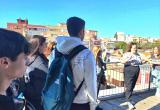 Visita de l'alumnat de l'Escola d'Art i Disseny de la Diputació de Tarragona a Reus al Casal de les Dones