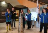 La torxa dels Special Olympics arriba a l'Ajuntament de Reus