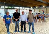 El regidor de Salut i Esports amb responsables del Reus Deportiu