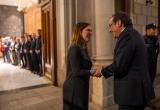 Visita institucional del president del Parlament, Josep Rull