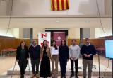 Foto de família del Premi d’Idees per Promoure l’Ús del Català 2024