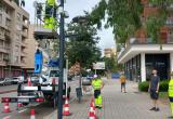 Instal·lació dels sensors de qualitat de l'aire de la ZBE