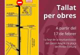 Cartells Pla de mobilitat obres carrer Ample