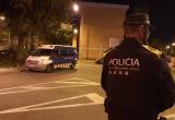 Control policial preventiu a l'accés del Mas Pellicer