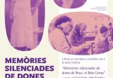 Cartell Memòries silenciades de dones de Reus i el Baix Camp