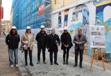 Roda de premsa d'inici d'obres de la futura Escola dels Oficis al Vapor Vell