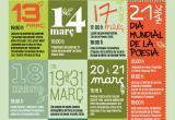 Cartell Març Marçot versos per tot 2025