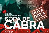 Cartell concert Sopa de Cabra al Teatre Fortuny de Reus