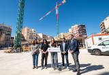 Visita d'obres al complex Riera