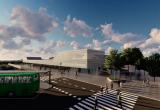 Imatge virtual de l'estació intermodal central del Camp de Tarragona