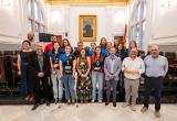 Recepció institucional a l'equip sènior femení del Club Voleibol Reus