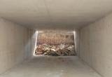 Obres de construcció de l'estació de Bellissens