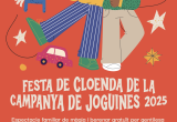 Cartell festa campanya joguines 2025