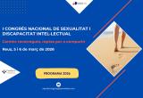 Imatge del I Congrés Nacional de Sexualitat i Discapacitat Intel·lectual Imatge del I Congrés Nacional de Sexualitat i Discapacitat Intel·lectual