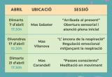 Programació Camins Conscients abril 26 Programació Camins Conscients abril 26