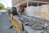 Obres de millora en l’accés a l’Escola Montsant