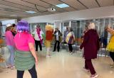 Imatge del taller de moviment i expressió col·lectiva