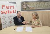 Signatura conveni Associació Morir Dignament