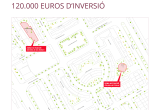 Plànol ubucacions jnous ocs infantils al barri Fortuny