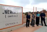 Roda de premsa de cessió de terrenys municipals a la NEWART Foundation
